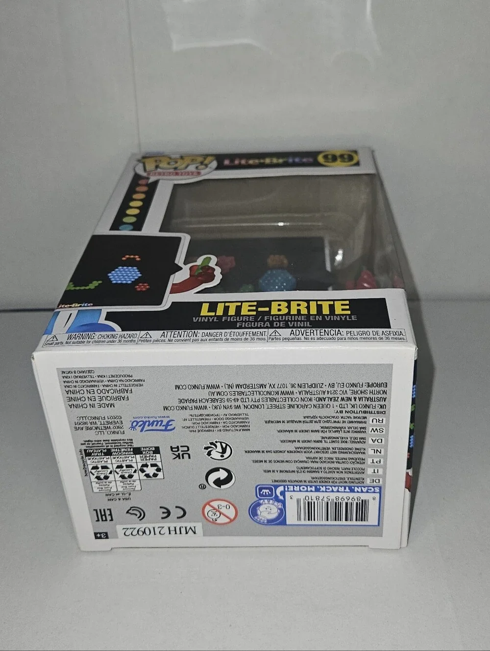 Funko Pop Vinyl Retro Toys Hasbro - Lite Brite # 99 With Pop Protector